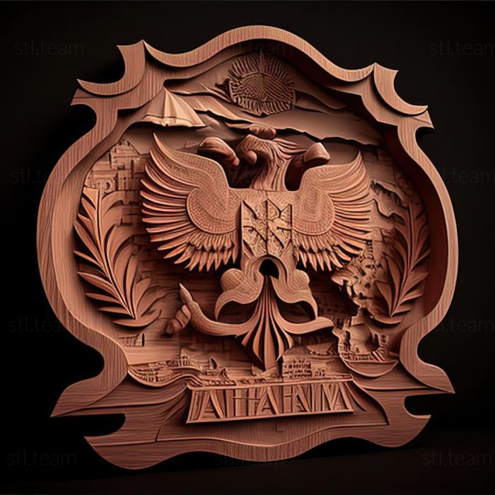 3D модель Вірменія Республіка Вірменія (STL)